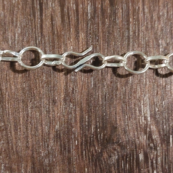 Heliotrope Bloodstone Heart Statement Necklace - Picture 9 of 9